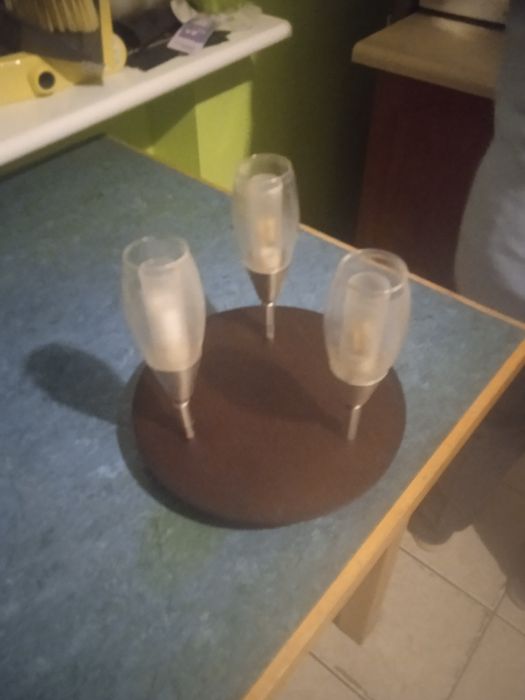 Lampa pokojowa sufitowa z żarówkami LED w komplecie