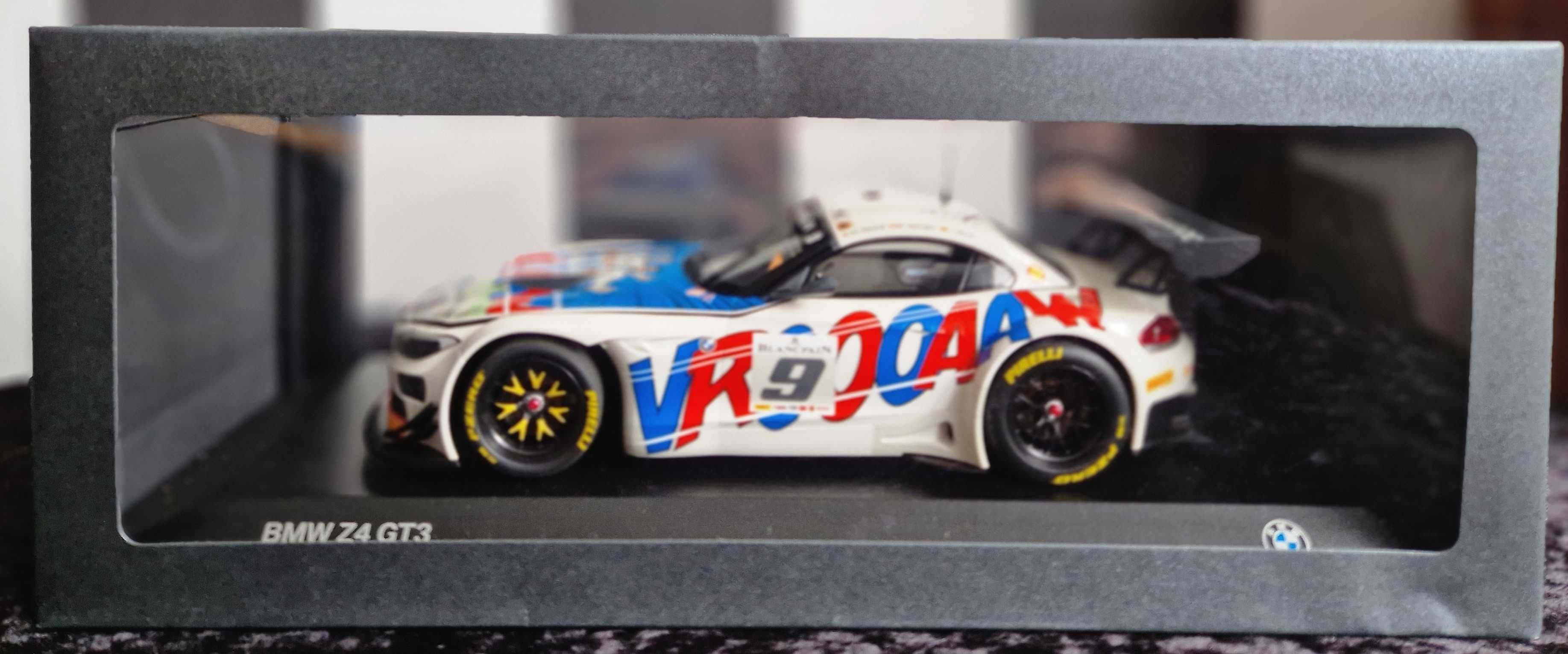 BMW Z4 GT 3 Motorsport 24H Spa 2015 1:18 Minichamps