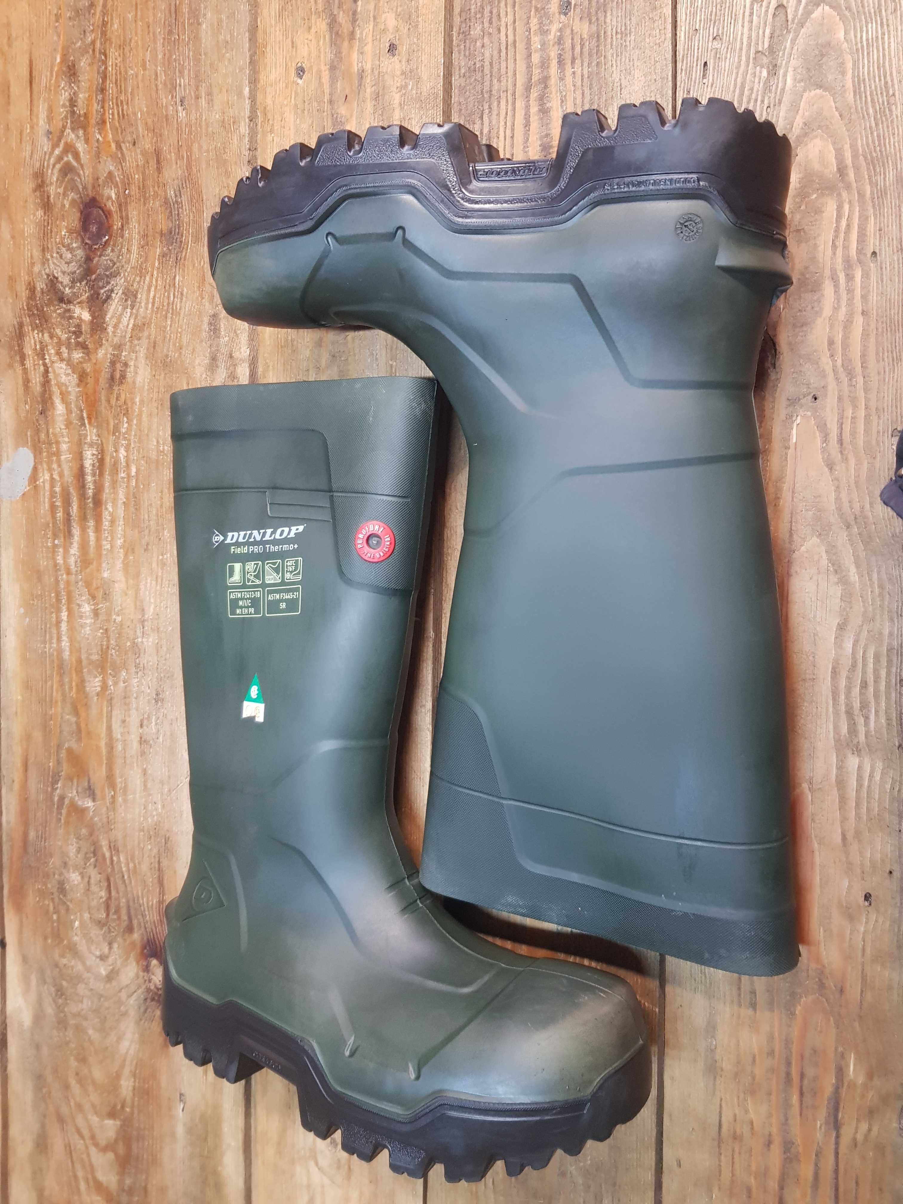 Kalosze robocze DUNLOP rozm 44 wkł 29,5 cm