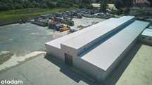 Hala 1600 m2 + plac 13.000 m2 utwardzony monitorowany