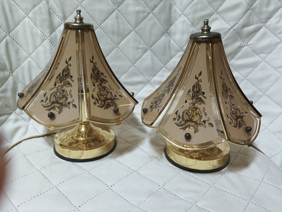 2 sztuki lampy stołowe/nocne Chodzież