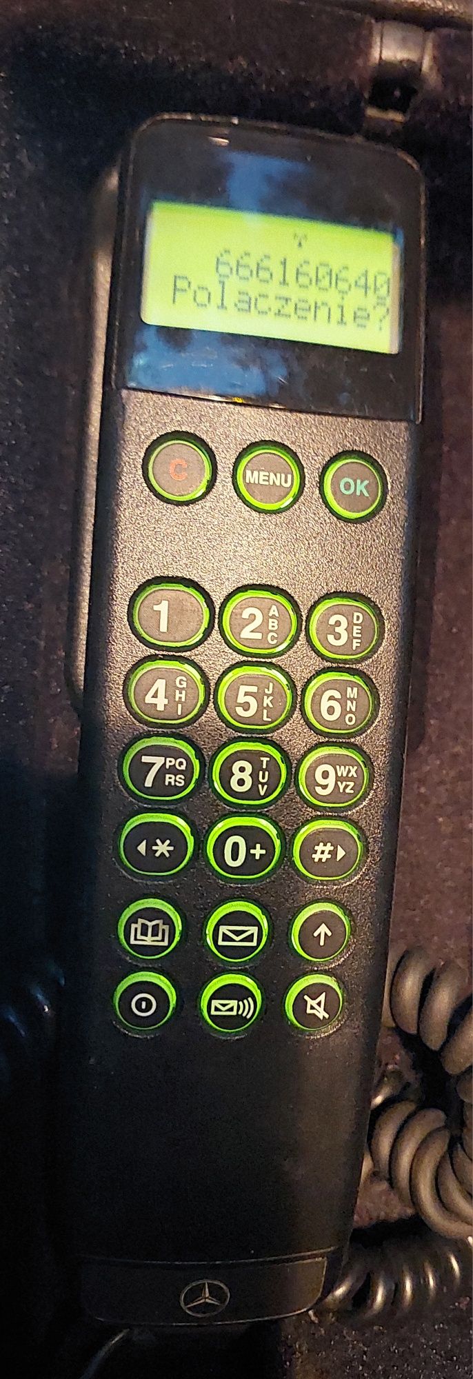 2 x Telefon Mercedes Nokia 3110 z W210 kompletne Eclasa okular