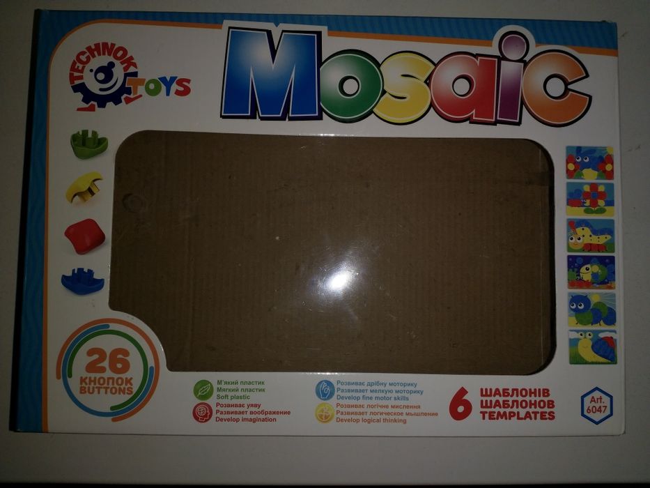Игрушка " Мозаика Технок"