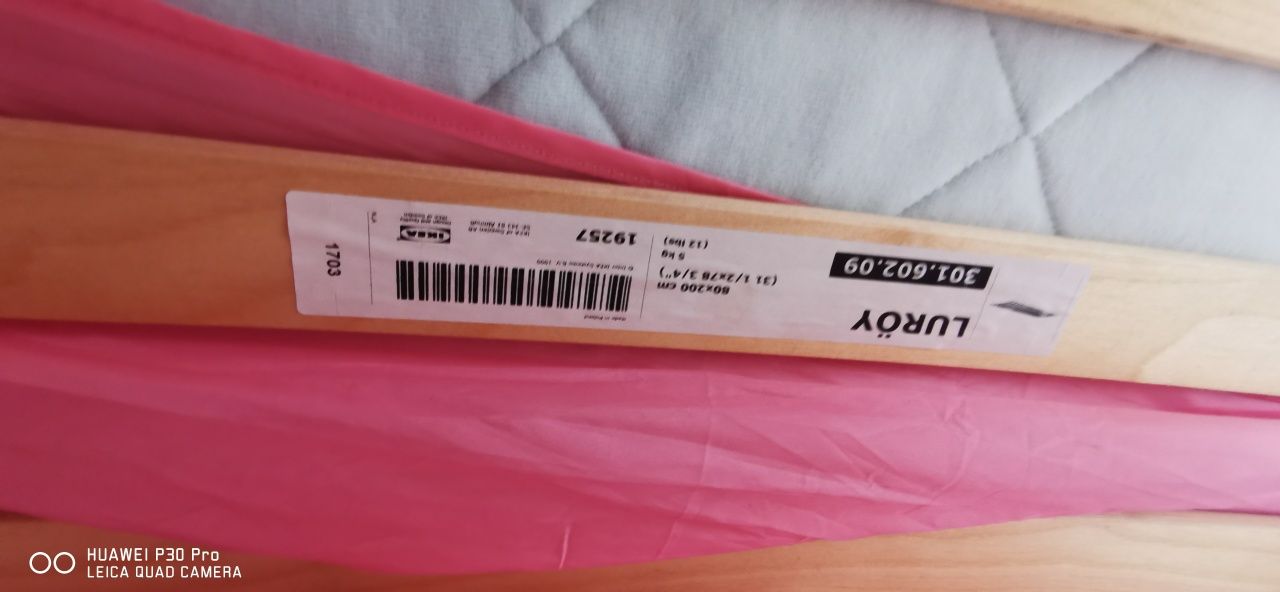 Łóżko Ikea Sundvick 80x200