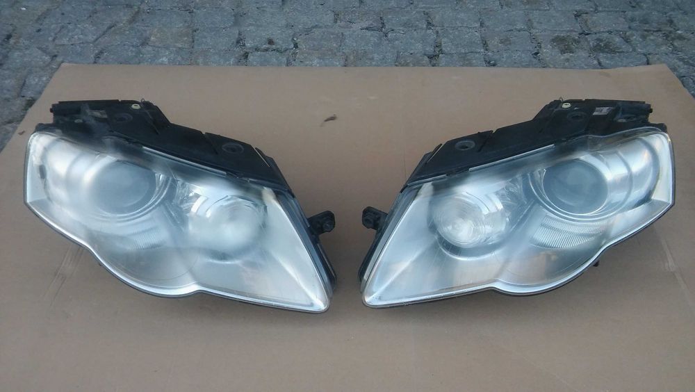 VW Passat B6,od 05r,lampy przód,XENON,Lewa+Prawa,kompletne,Valeo,orygi
