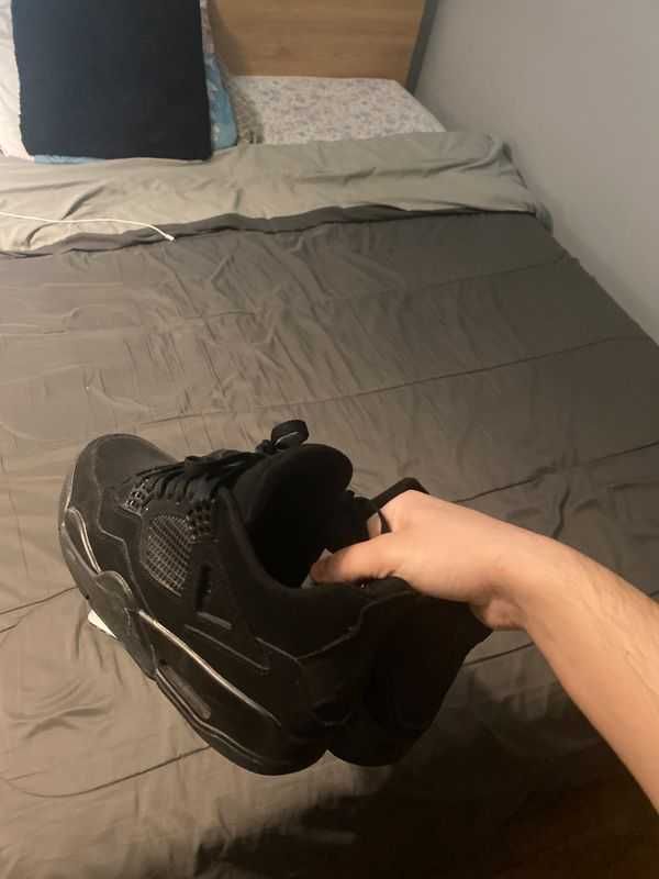 Nike Air Jordan 4 Retro Black Eu 42