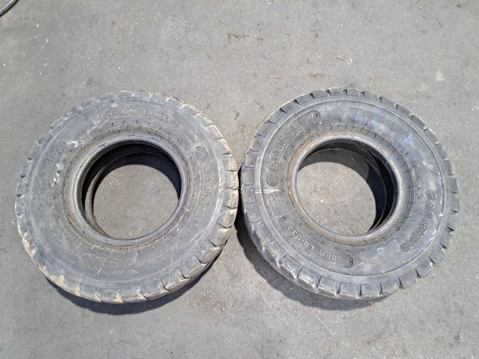 Opona pneumatyczna SAMSON 5.00-8  do wózka widłowego - używana