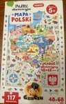 Puzzle czuczu mapa Polski 117 elementow