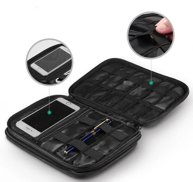 Ugreen etui na dysk HDD SSD telefon kable akcesoria 24,5 x 17,5 x 5 cm