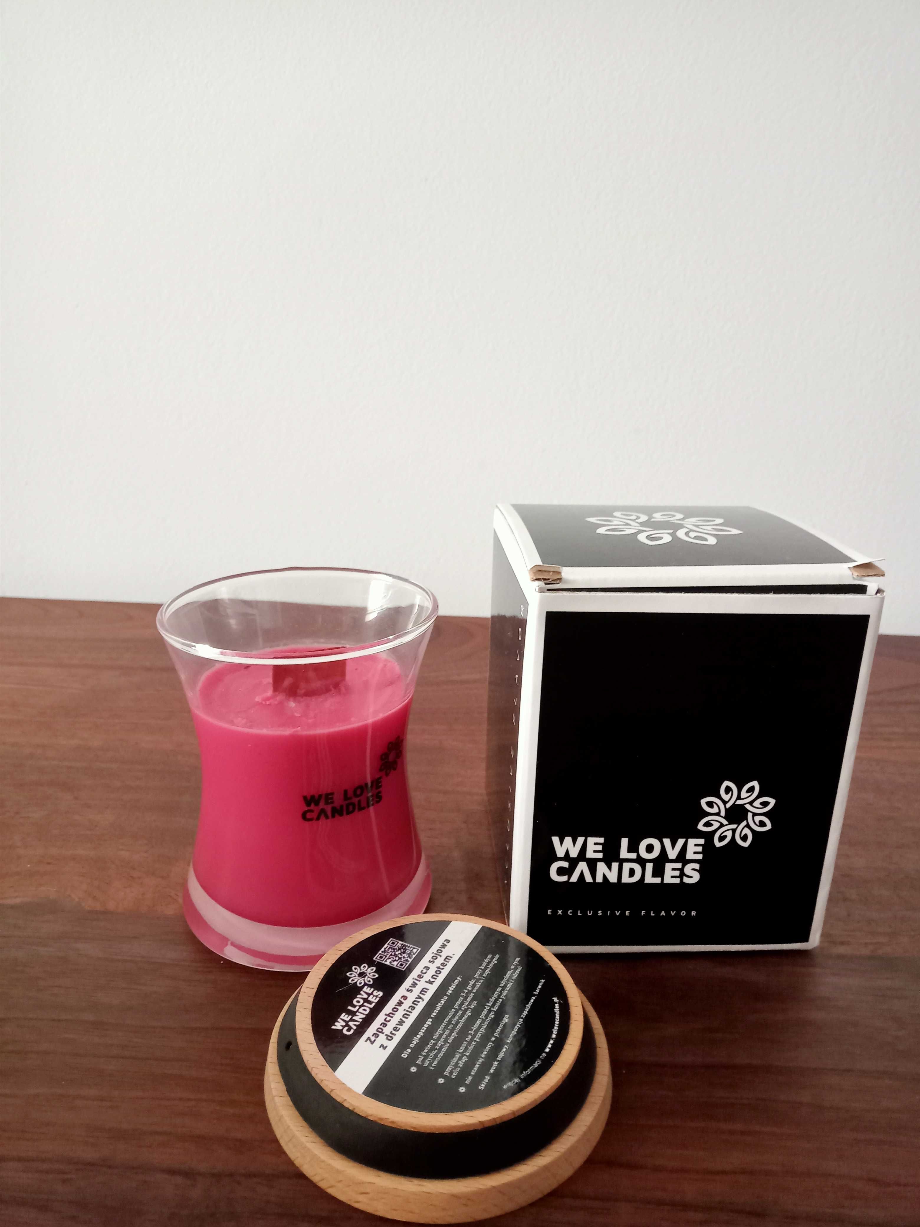Świeca zapachowa 100 g SOJOWA We love candles NOWA