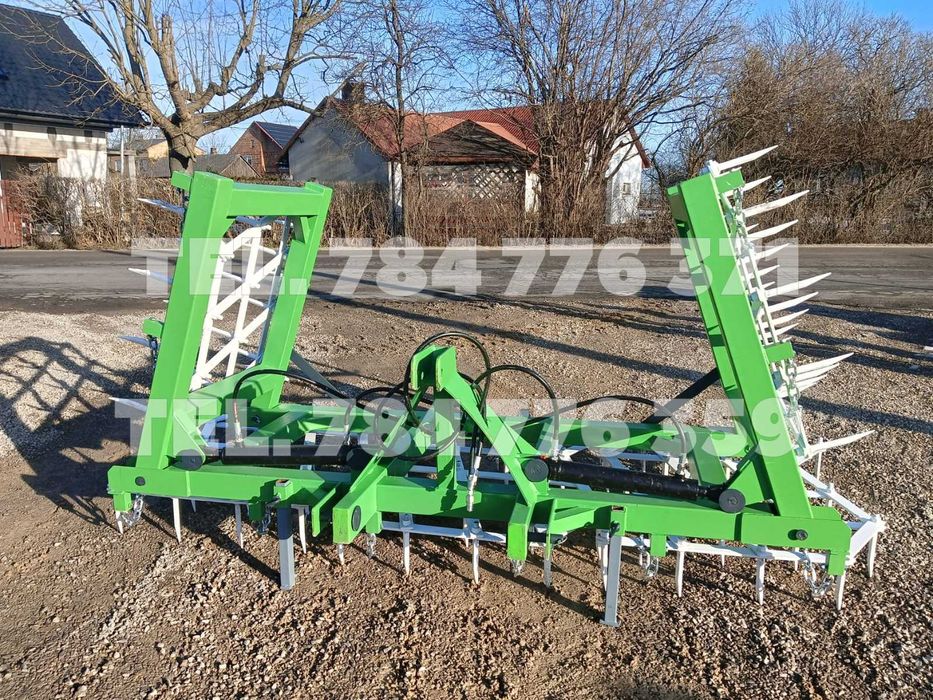 BRONY POLOWE HYDRAULICZNIE składane CIĘŻKIE *5pól *2 siłowniki *20 ząb