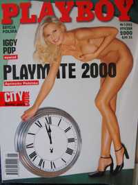 Playboy  Nr 1  styczeń 2000 Agnieszka Podolska, równiez Iggy Pop