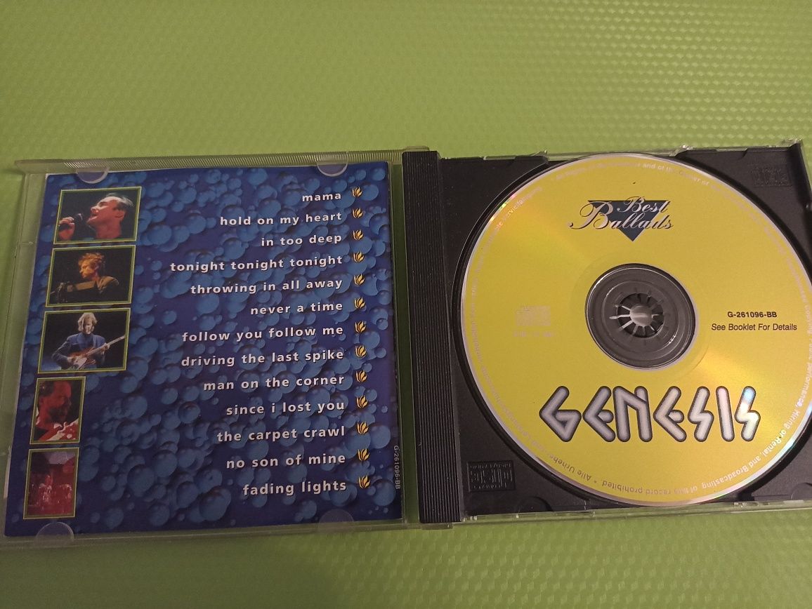 GENESIS best ballads płyta CD