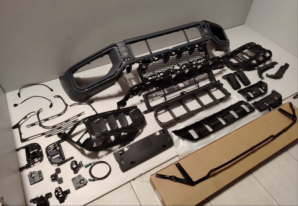 Бампер передний G63 W465 Mercedes G-Class решетка кронштейн Обвес AMG