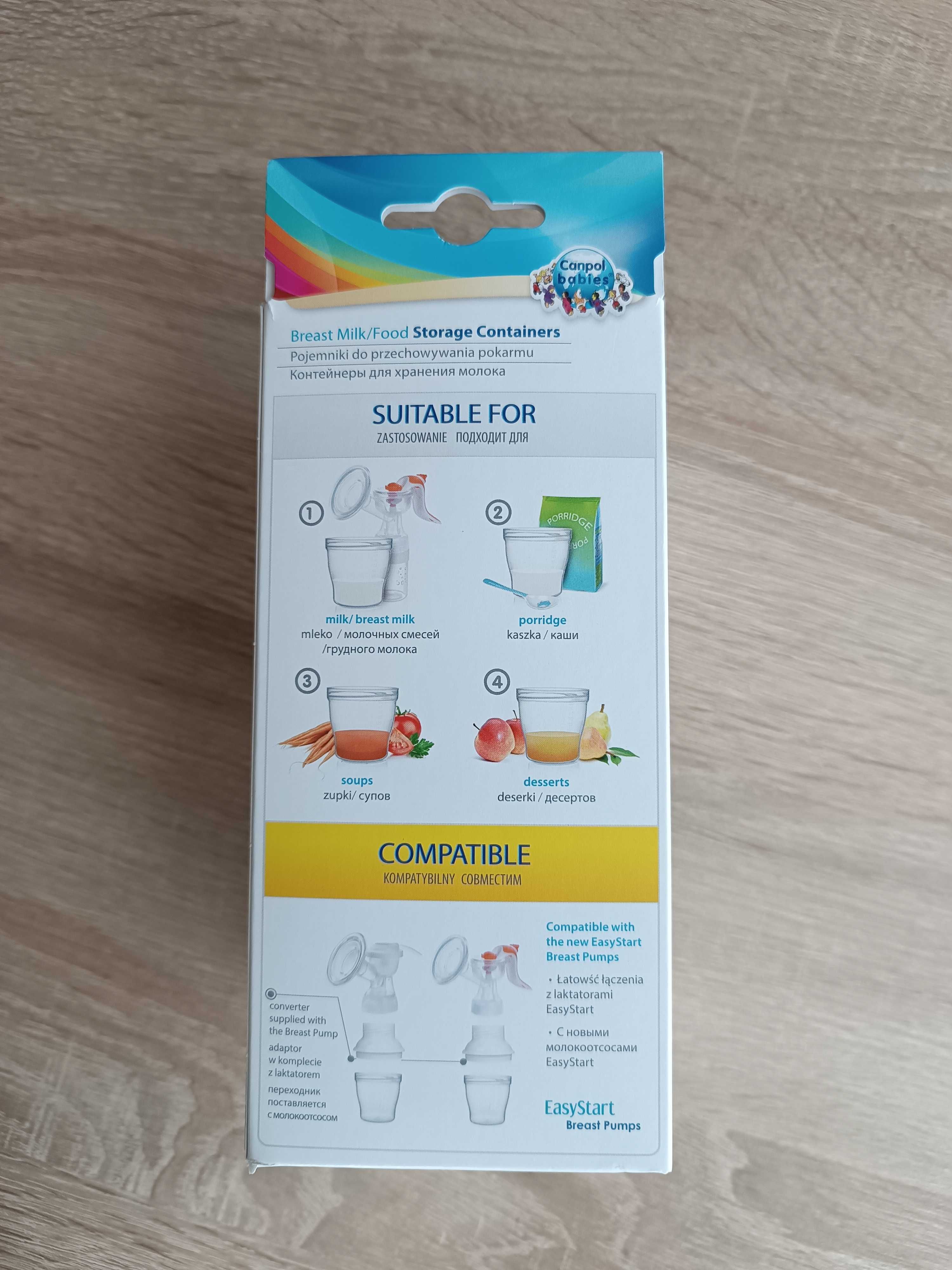Pojemniki do przechowywania pokarmu