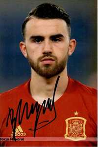 Autograf Borja Mayoral - Real Madryt, Roma, reprezentacja Hiszpanii