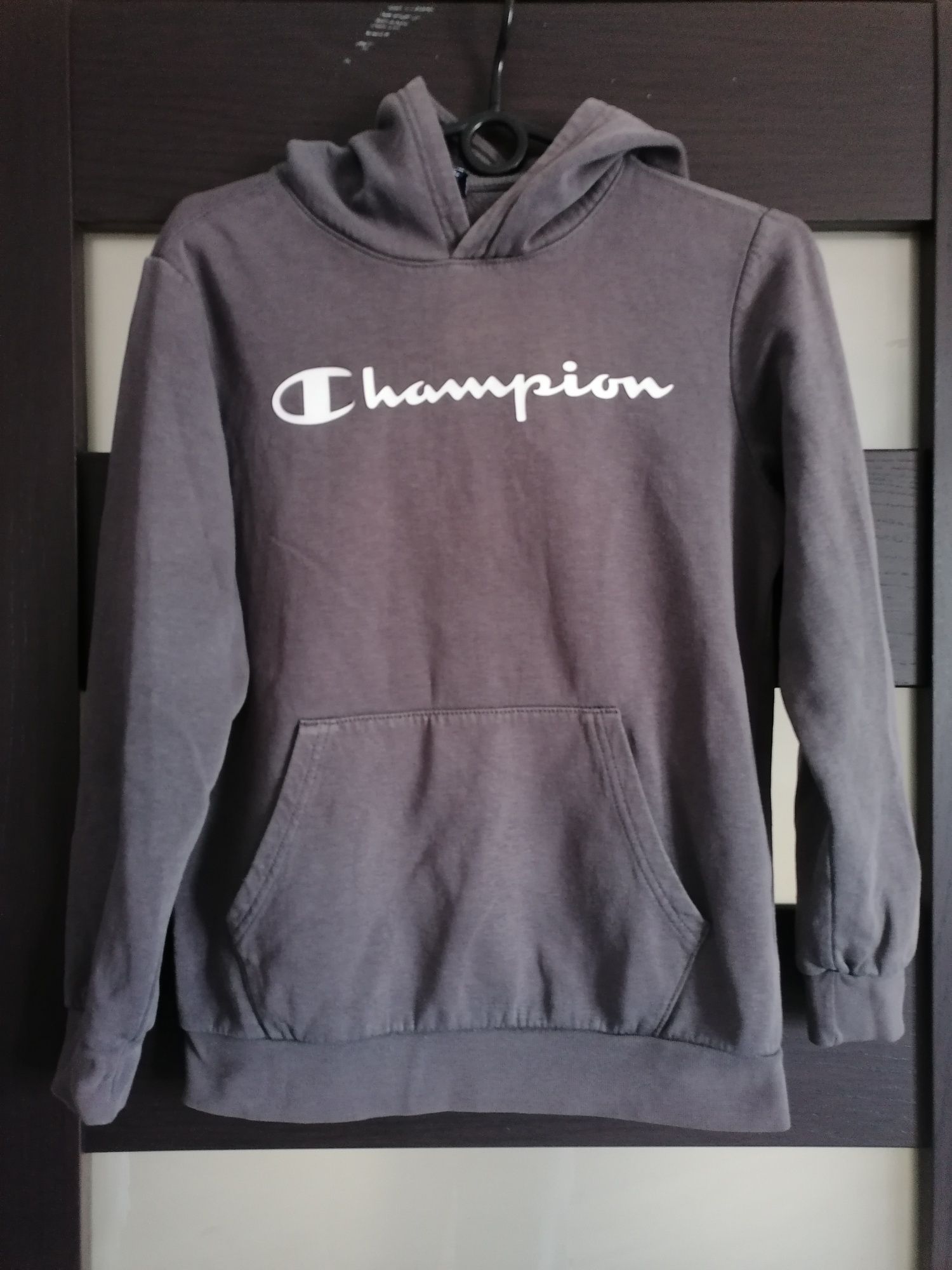 bluza z kapturem champion