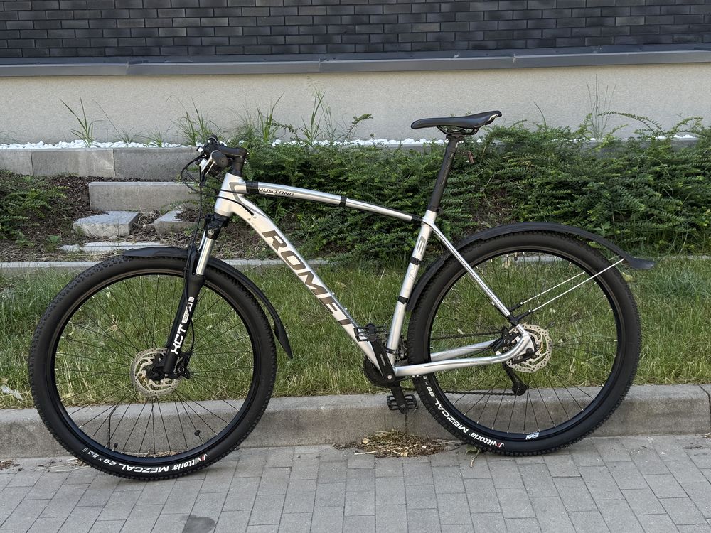 Romet Mustang M3 XL, zmieniony osprzęt na DEORE na ponad 800 zł