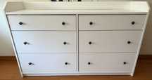 Comoda HAUGA IKEA 6 gavetas