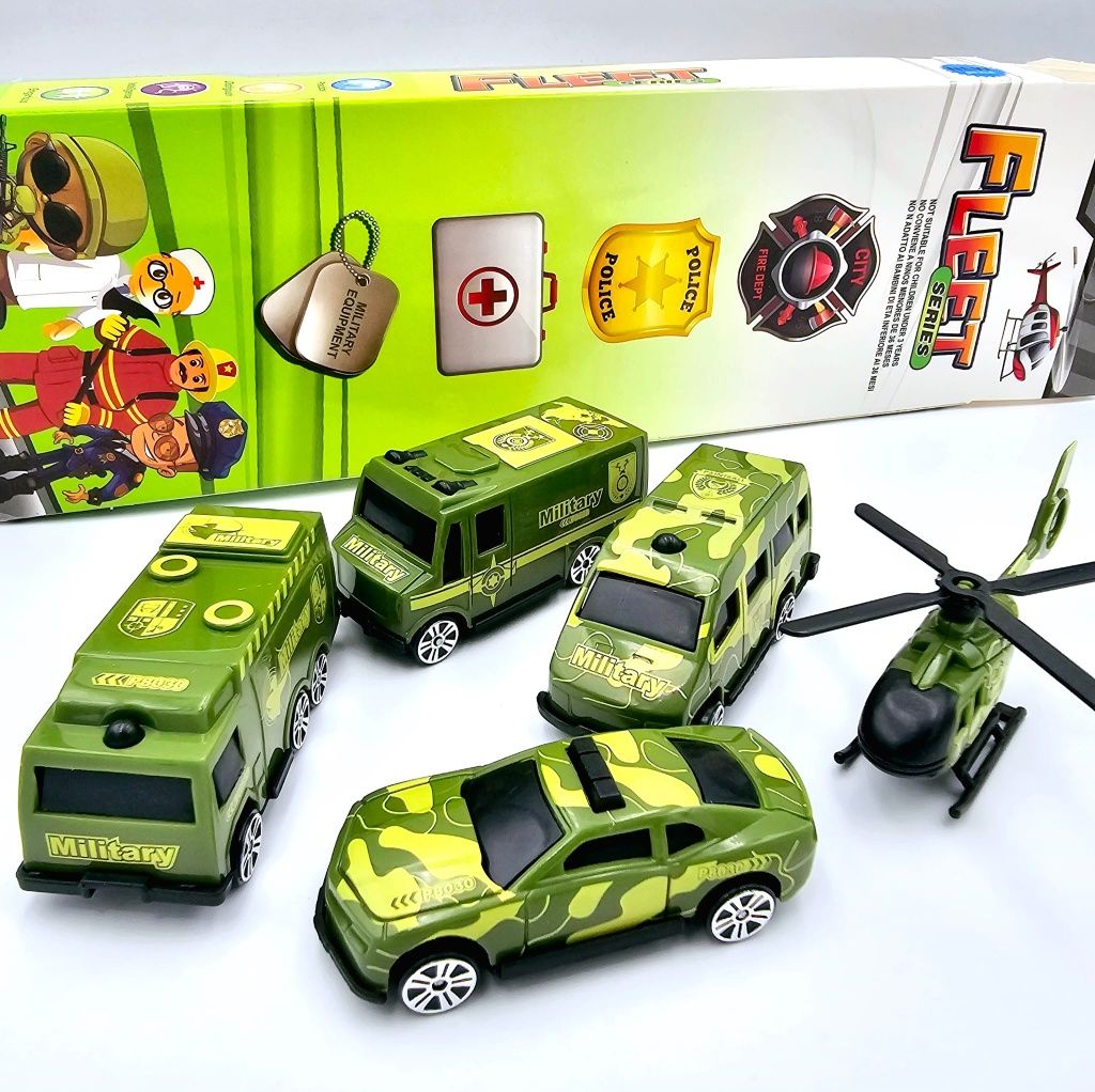 Samochodziki wojskowe militarne nowe autka zabawki