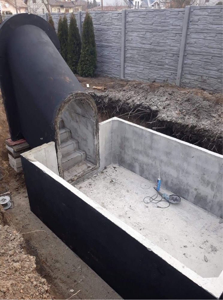 Piwniczka ogrodowa Ziemianka piwnica betonowa Józefów Wiązowna