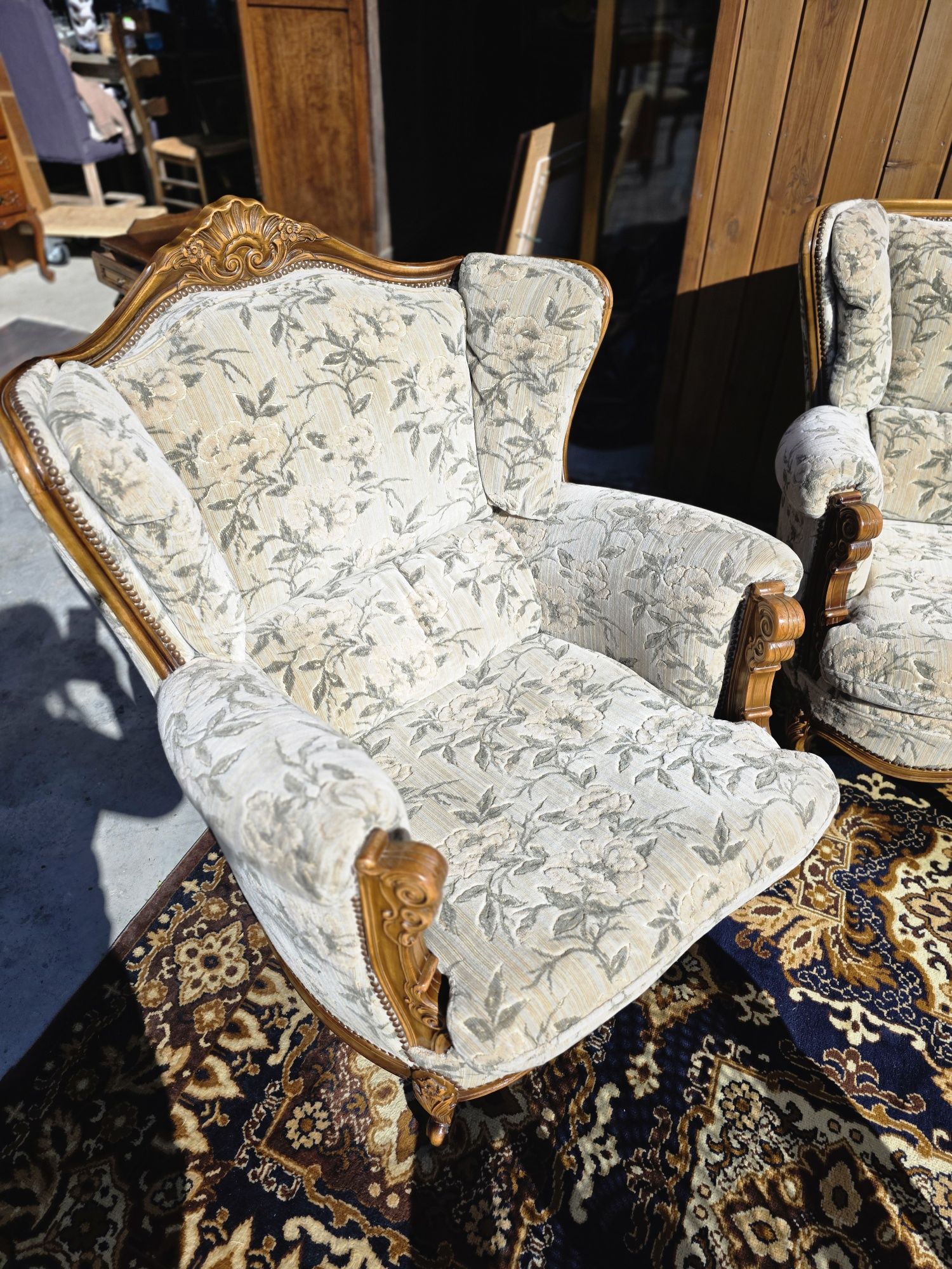 Wypoczynek Ludwik sofa + 2 fotele #1761  Stylowy Węgrów