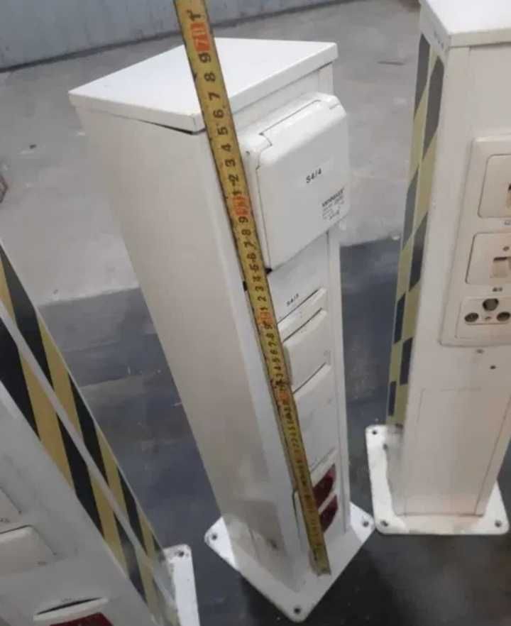 Rozdzielnica 230/380V elektryczna kolumnowa tv internet telefon