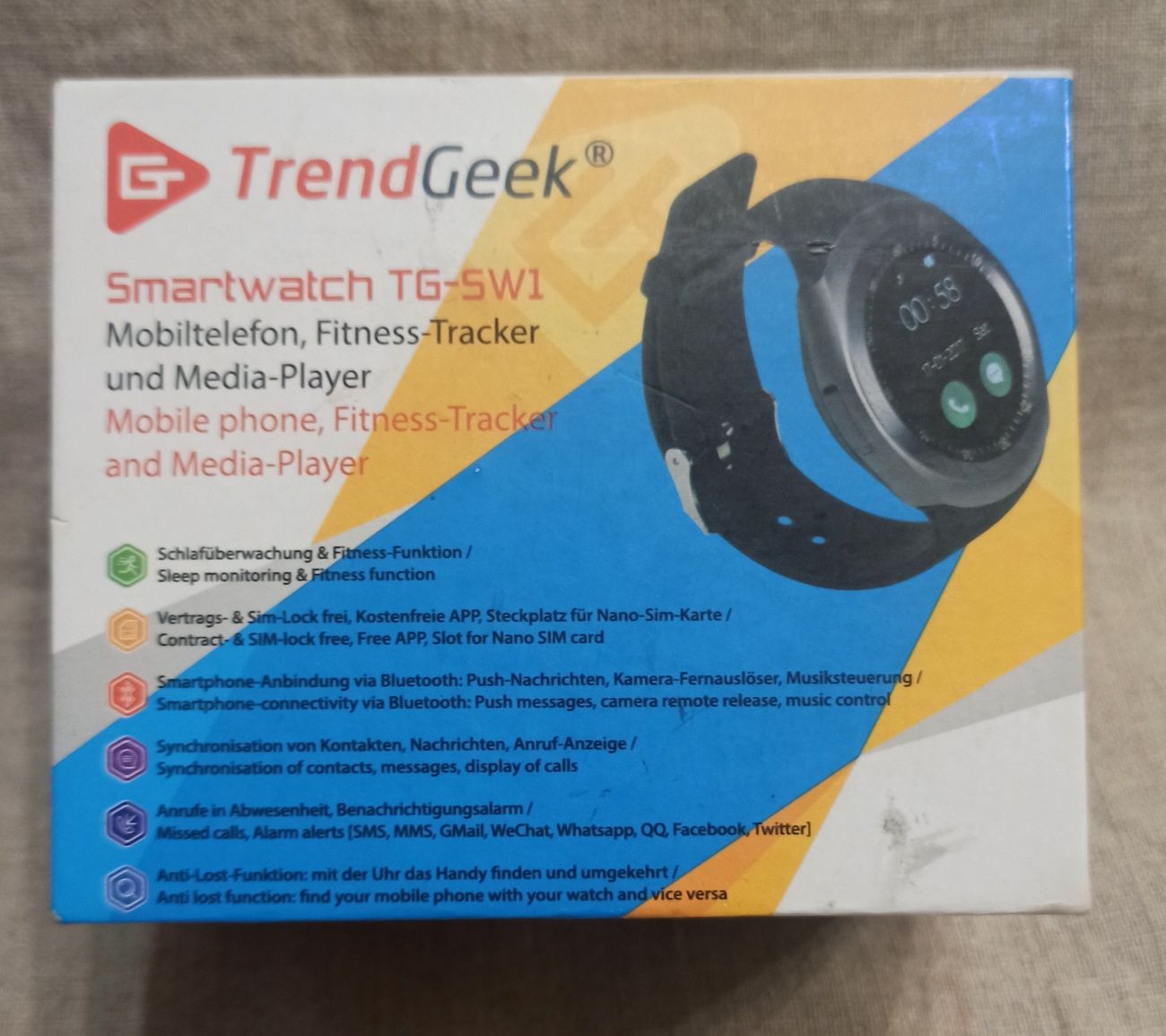 Годинник Smart Watch TrendGeek SW1