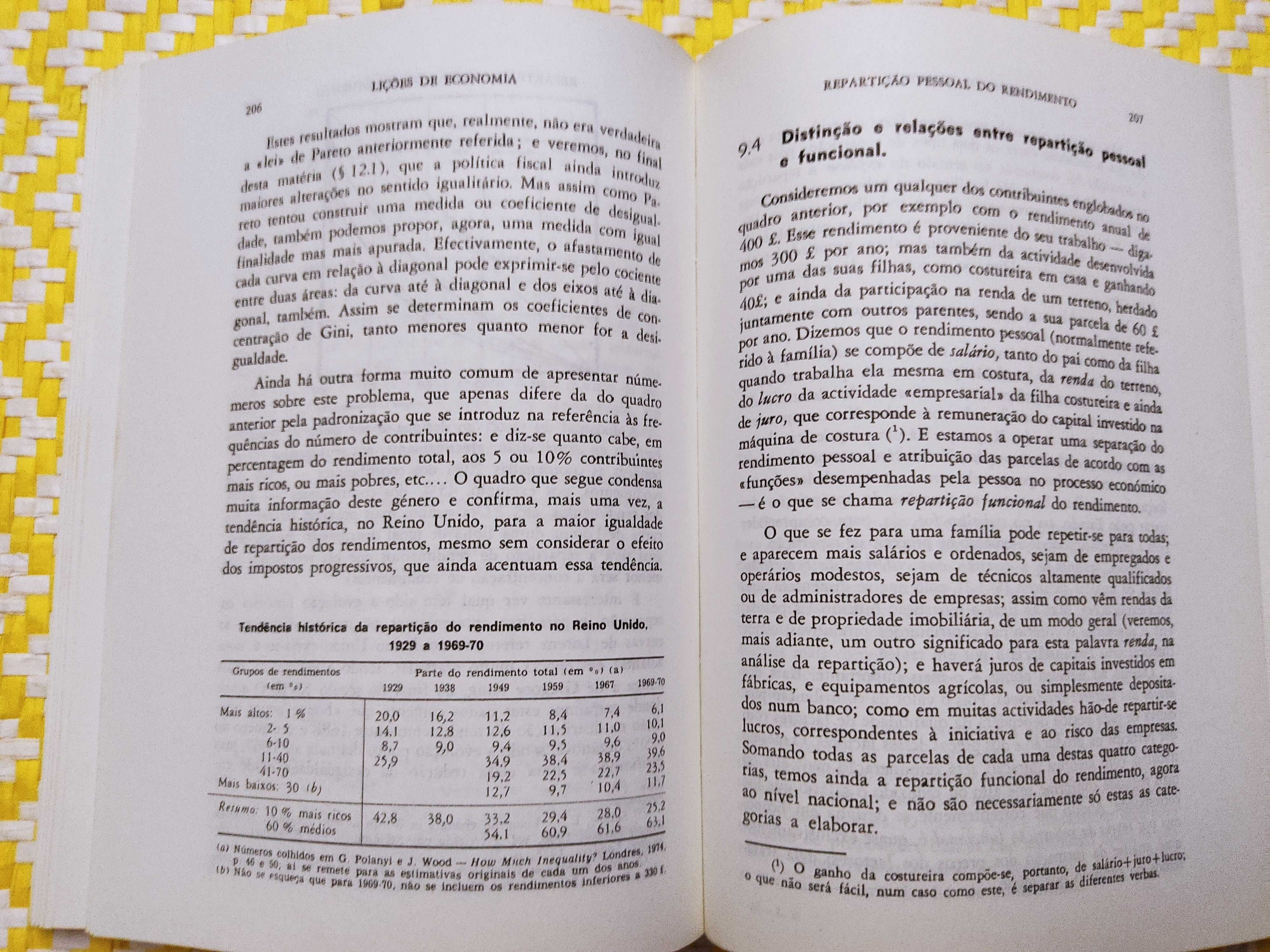 LIÇÕES DE ECONOMIA  
Francisco Pereira de Moura