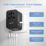 Uniwersalny adapter podróżny LENCENT 65 W