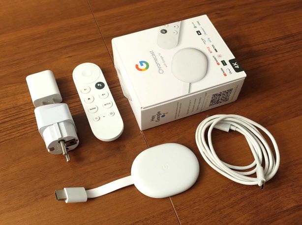 Odtwarzacz Multimedialny Google Chromecast 4.0 4K