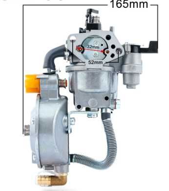 Карбюратор газовый  ДВС HONDA GX390 188F, 5-7KW 13HP