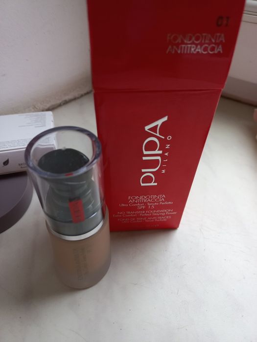 Коректоры для лица 001 и 030,040 и подводки PUPA,пудра