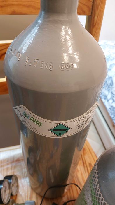 Zestaw do CO2 akwarium dwie butle