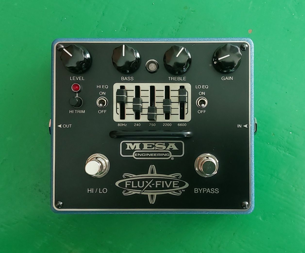 Гитарная педаль Mesa flux five overdrive distortion tube screamer