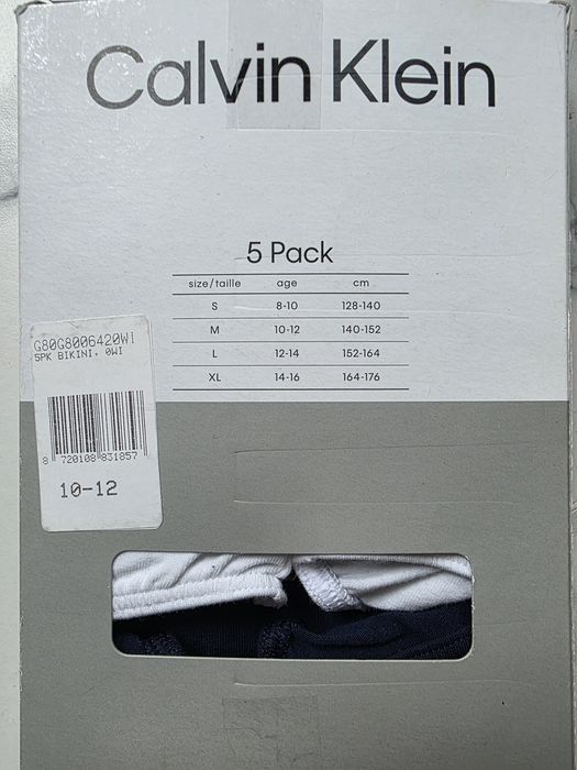 Majtki dziewczęce Calvin Klein r. 140