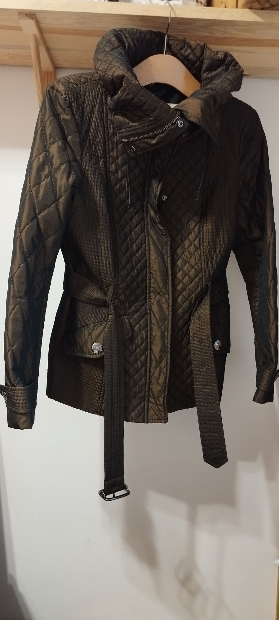 Krótki pikowany płaszcz/kurtka Burberry