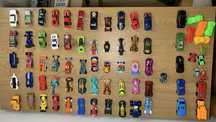 Zestaw autekHot Wheels 45 szt Matchbox Majorette Maisto
