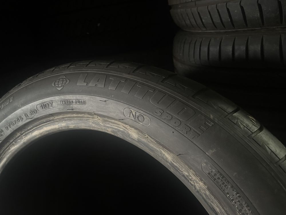 2xMichelin 275 45r20., 2022 6.9mm