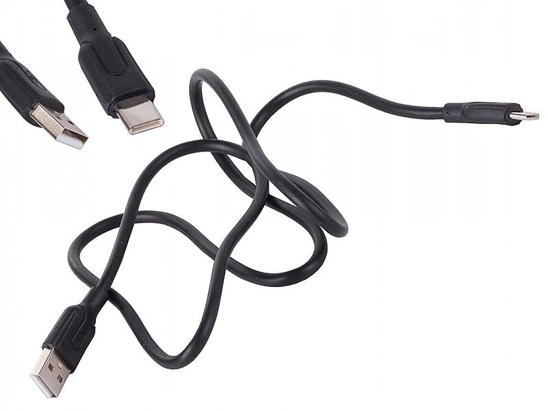Mocny kabel USB-C do ładowania telefonu - przewód długość 0,9 m Brader