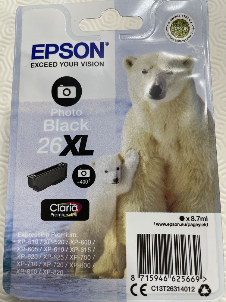 Tinteiros originais Epson