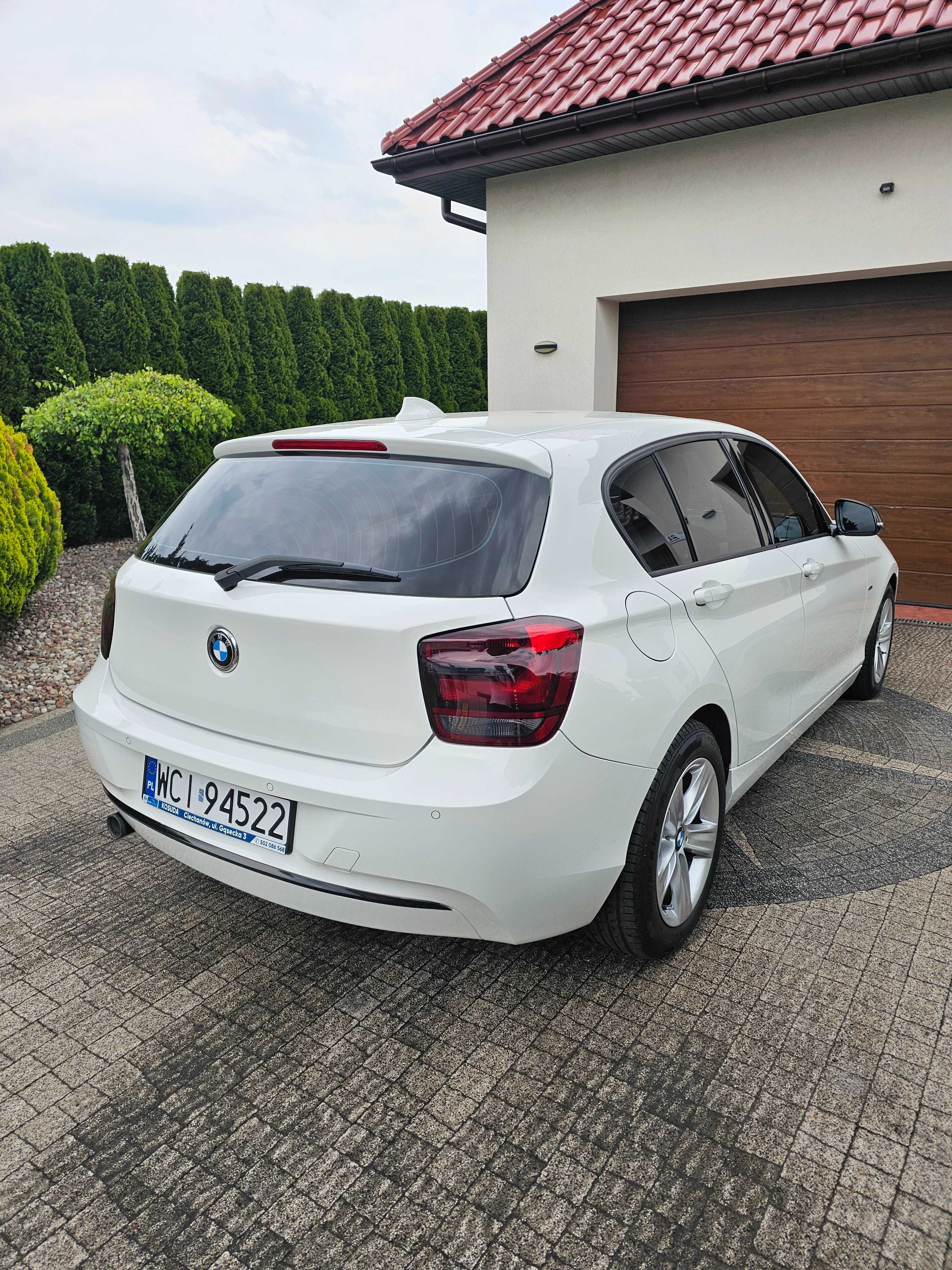 BMW seria 1 F20  2.0D 2012 rok, Sportline BEZWYPADKOWA