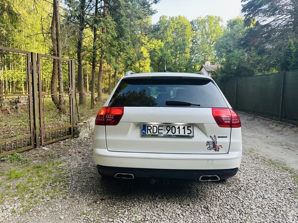 Citroen C5 3.0 V6 panorama bialy