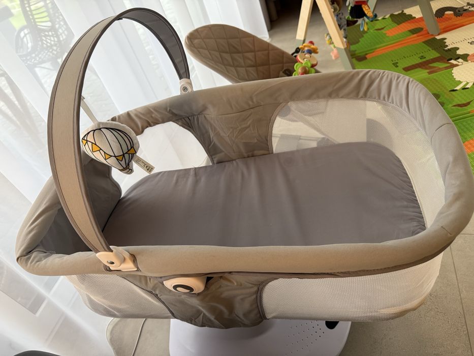 Sprzedam Leżaczek bujaczek set 2w1 LIONELO Bella grey concrete