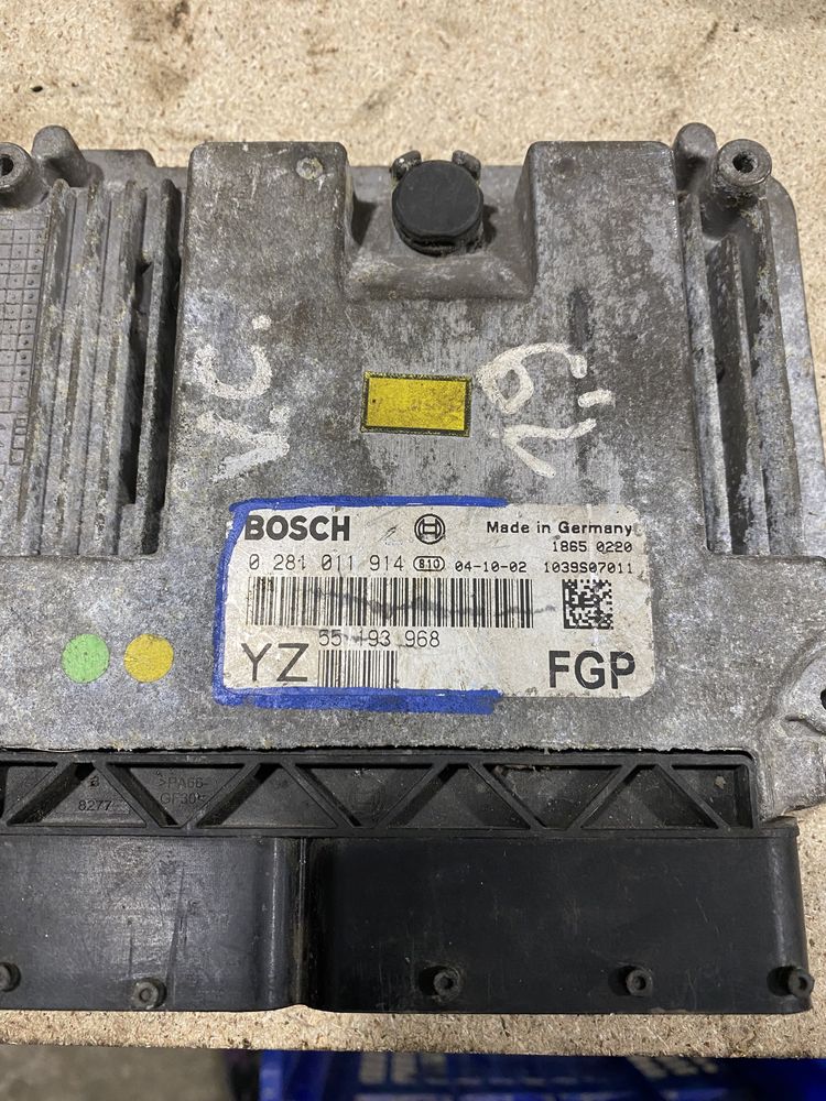 Блок управления двигателем Opel Vectra C 1.9 TDI
