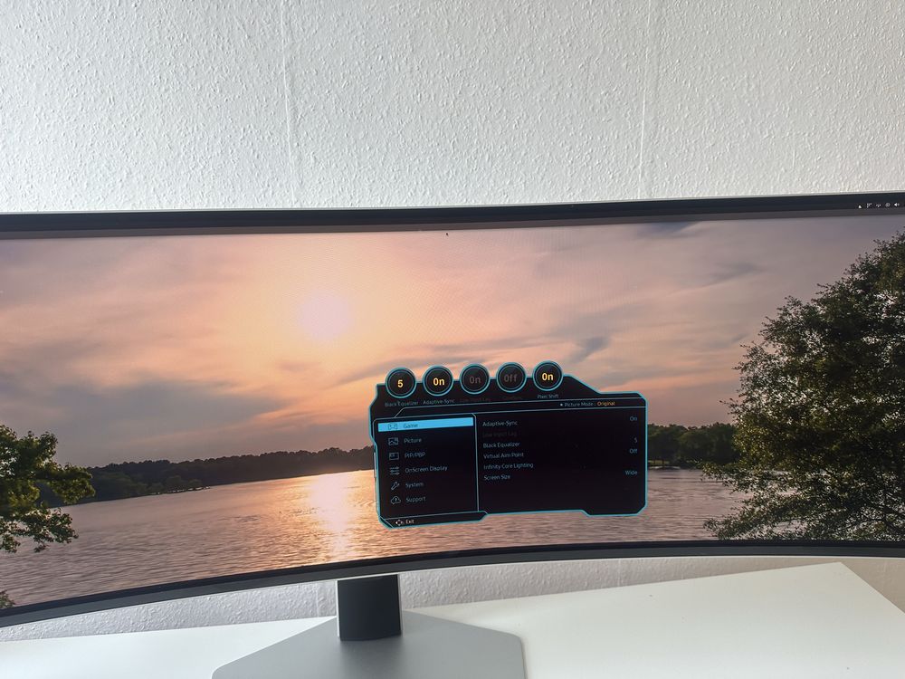 SAMSUNG Odyssey G9 49” ultrawide - używany pół roku