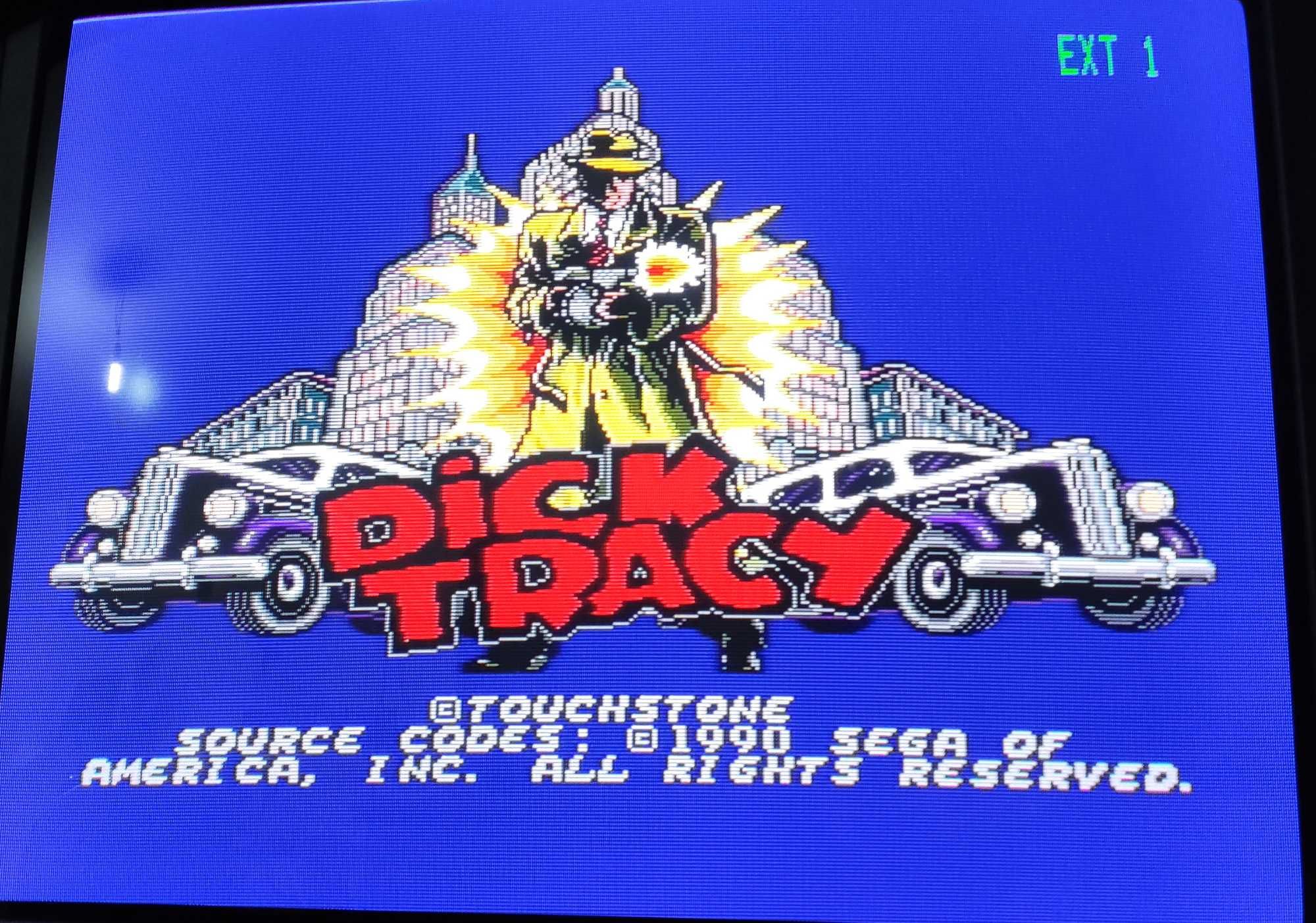 Dick Tracy Mega Drive