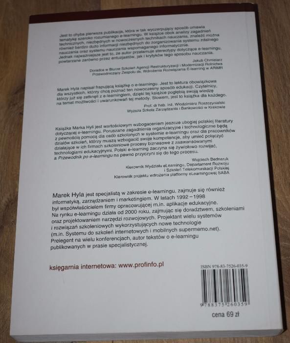 Przewodnik po e-learningu Marek Hyla +CD