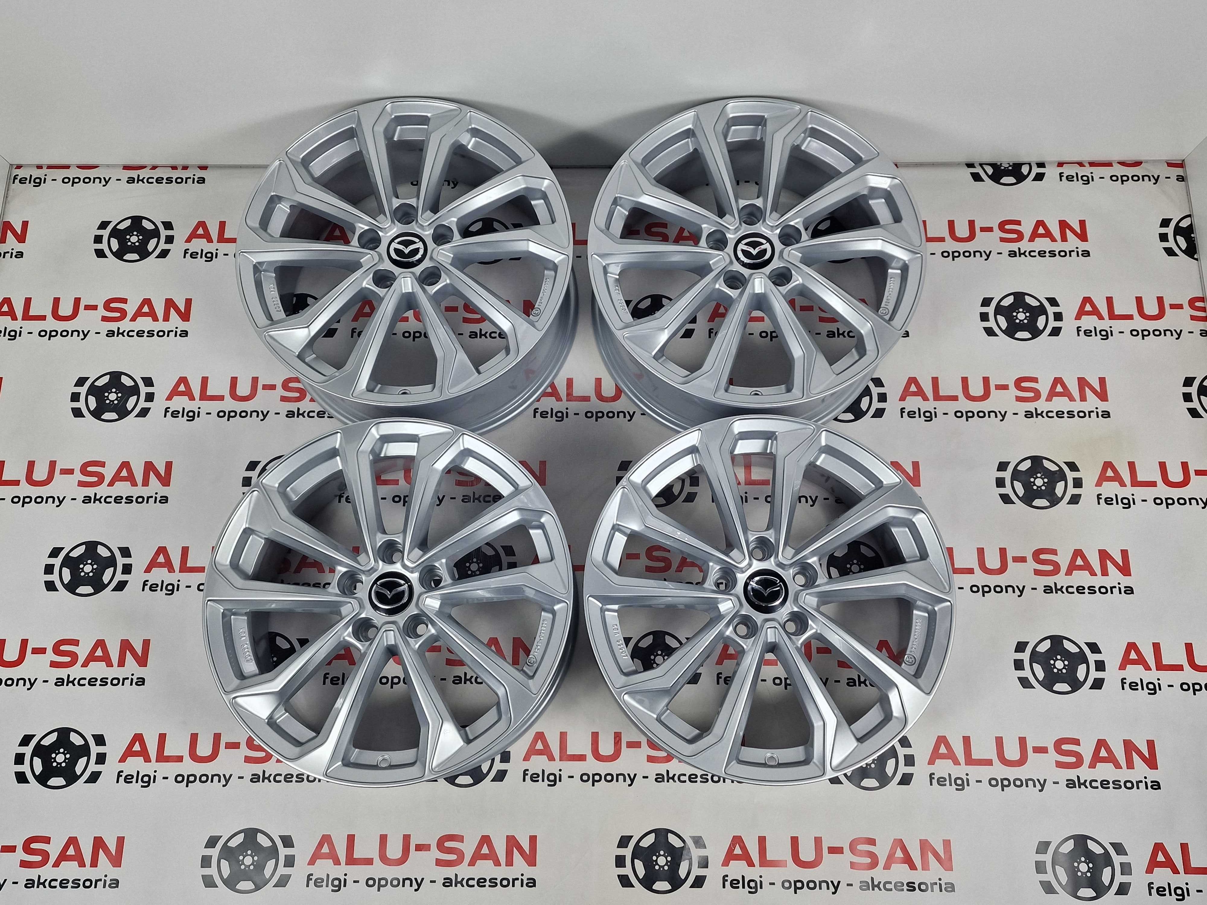 NOWE alufelgi MAZDA 18" 5x114,3: 3 5 6 CX-3 CX-30 CX-5 Srebrne