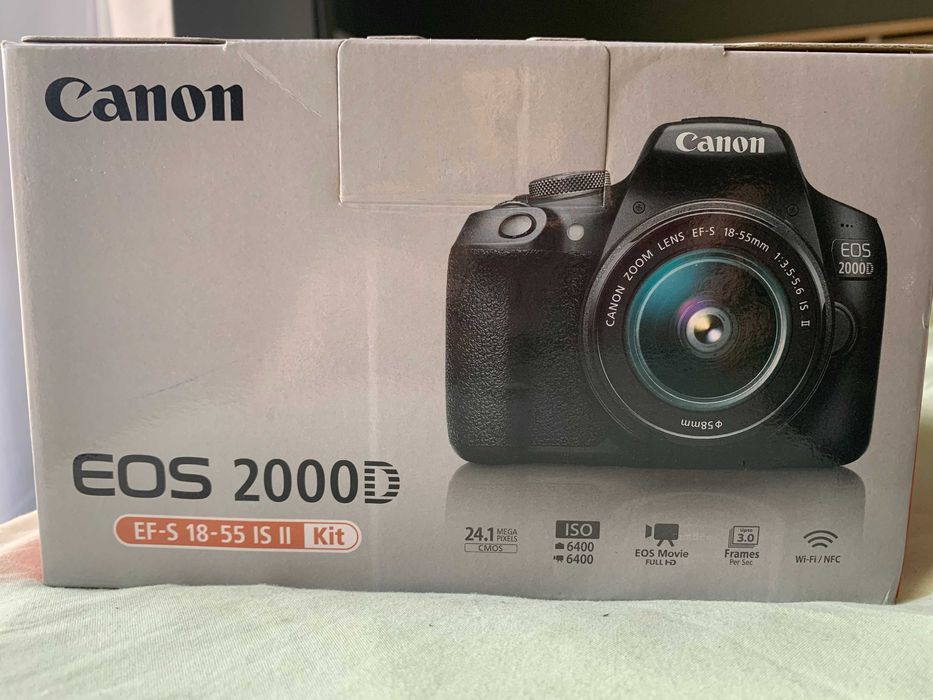 Canon EOS 2000d + obiektyw 18-55mm